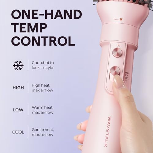 Wavytalk Air Sculpt Blush handle and control positions