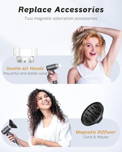 SUPGALIY H5 Grey concentrator and magnetic diffuser illustration